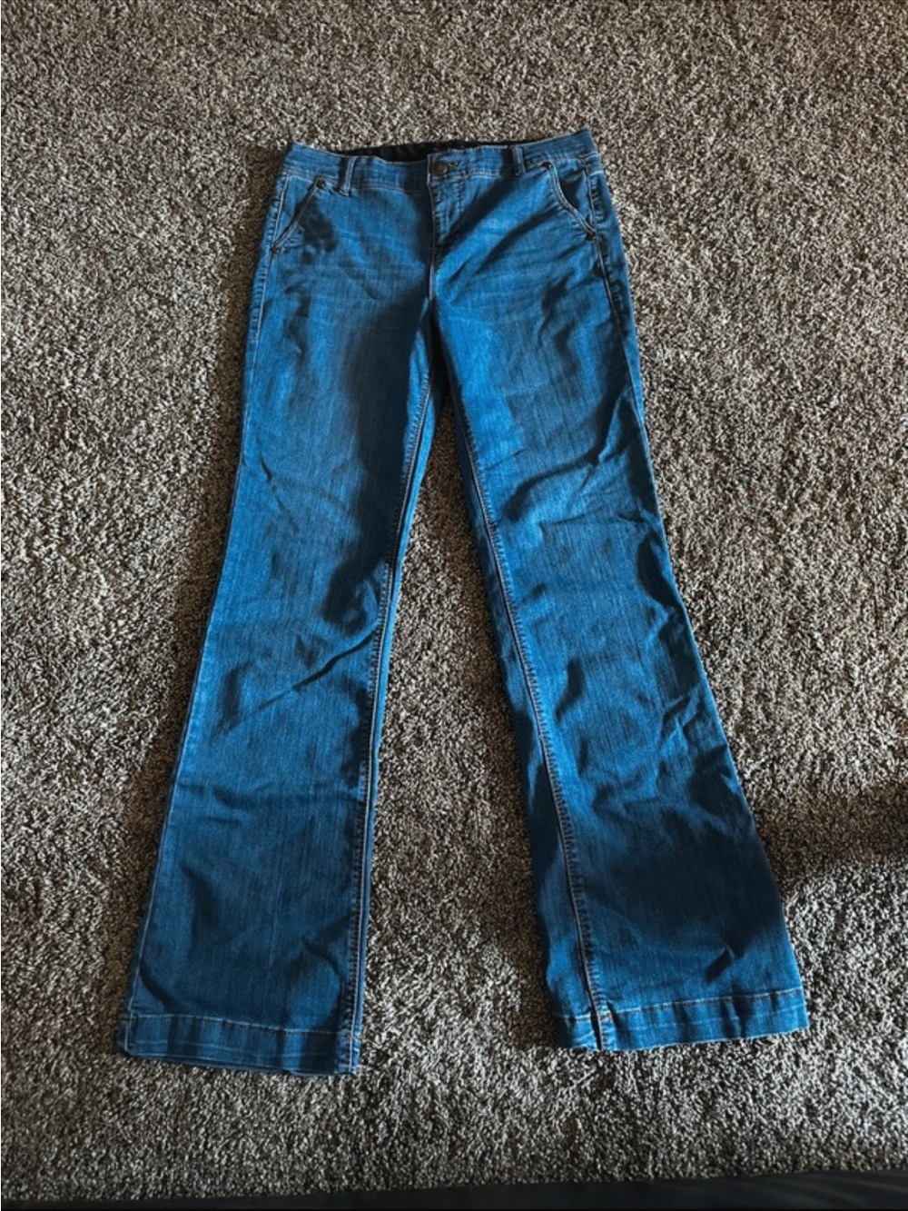 one 5 one Women's Dark Blue Boot Cut Jeans